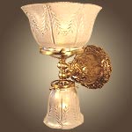 Model NS19 Double up and down wall sconce Victorian style gaslight 